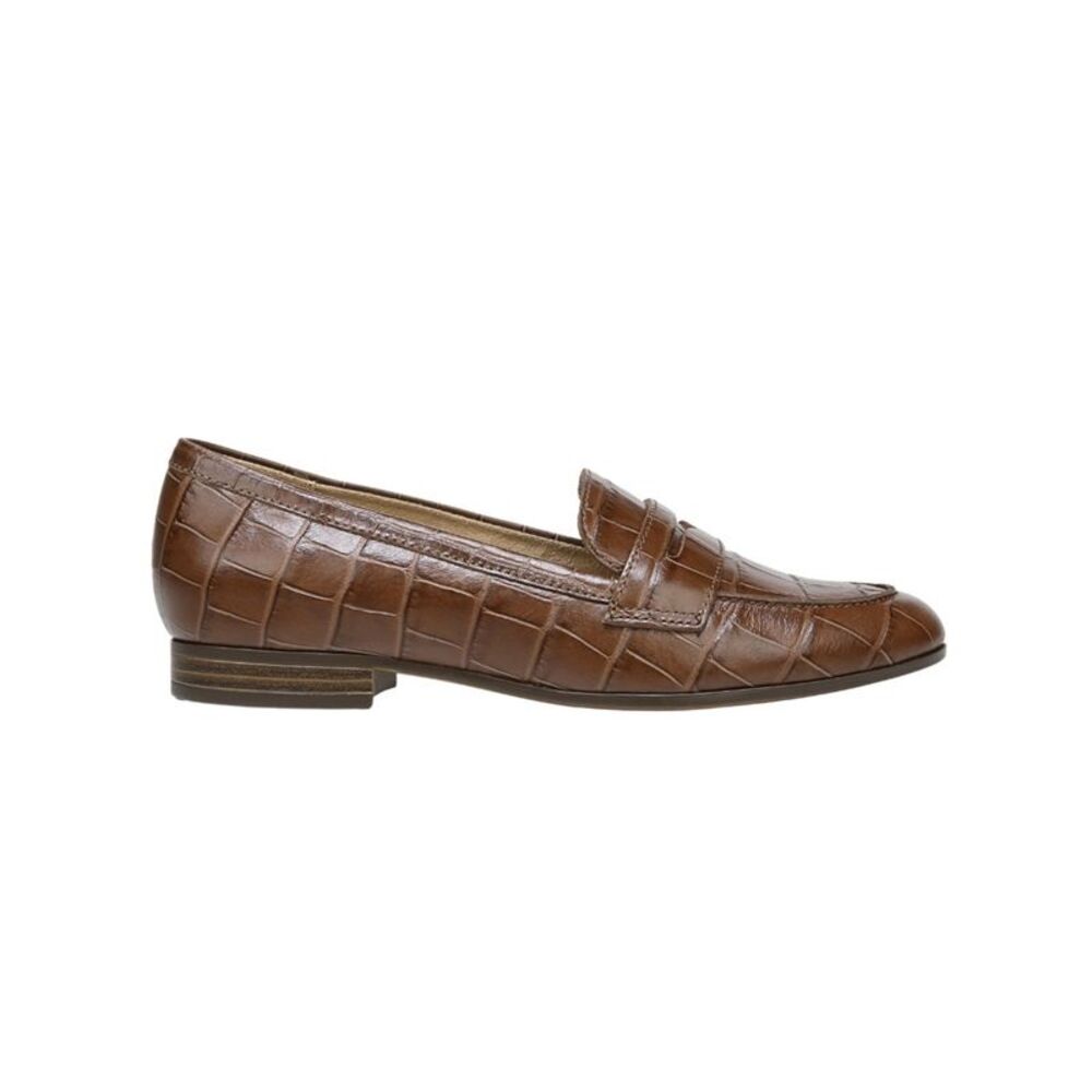 NATURALIZER Womens Brown Penny Keeper Juliette Leather Loafers 11 M